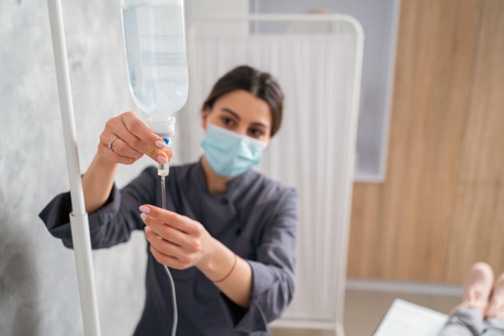 IV Therapy Compared To Water